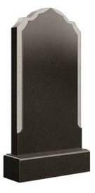 Модель памятника №126 вертикальный, военный, прямоугольный, мужской